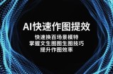 AI快速作图提效，快速换百场景模特，掌握文生图图生图技巧，提升作图效率
