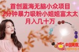 首创蓝海无脑小众项目，2分钟暴力吸粉小姐姐富太太，月入几十万【揭秘】