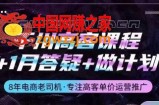千川高客课程+1月答疑+做计划，详解千川原理和投放技巧