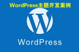 WordPress主题开发案例实战视频教程