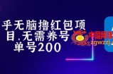 最新知乎撸红包项长久稳定项目，稳定轻松撸低保【详细玩法教程】