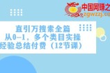 （7828期）直引万·检索全文，从0-1，好几个品类实战经验汇总付钱（12堂课）