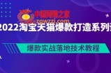2022淘宝天猫打造爆款系列课，爆款落地实战教程【价值1980元】