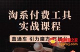 猫老师·淘系付费工具实战课程，直通车/引力魔方/万相台
