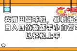 卖莆田篮球鞋，暴利掘金日入四位数新手小白都可以轻松上手【揭秘】