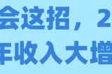 学会这招，2022年收入大增！【视频教程】