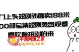 （7865期）受欢迎上边短剧剧本外边卖188米.400部合集短剧剧本兔费收看.爱看短剧剧本的去（共332G）