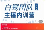 白鹭团队主播内训营，主播能力进阶，话术框架