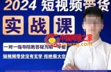 果哥·2024短视频带货实操课，​赛道规划/选品方法/投流测品/放量玩法/流量规划/拍摄教学