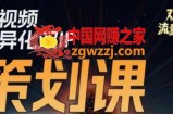 干饭人伊伊莫大虾流量星球，​短视频差异化双IP策划课（2023新版）