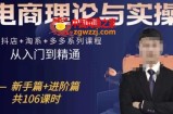 电商理论与实操从入门到精通，抖店+淘系+多多：新手+进阶