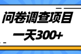 揭秘：一天300+，圈内很火的国外问卷调查项目，附平台【视频教程】
