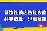 餐饮连锁店选址攻略，科学选址，少走弯路
