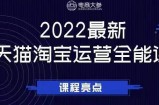 电商大参老梁新课，2022最新天猫淘宝运营全能课，助力店铺营销