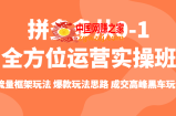 拼多多从0-1全方位运营实操班：流量框架玩法，爆款玩法思路，成交高峰黑车玩法