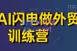 大卫·AI闪电做外贸训练营(更新6月)
