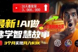 无需露脸，用AI创造治愈系佛学视频，轻松月入过w【揭秘】