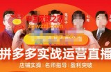 8月份拼多多线上直播课程：实时玩法，爆款打造，改销量、补大单、AB单、直播（价值4980元）