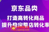 京东品类官方定制培训课程，打造高转化商品提升稳定整店转化率
