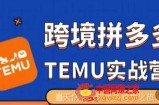 大鹏出海·拼多多跨境temu运营指导，开店注册+选品+核价上架，日出千单实战课