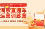 冠东·2023淘系直通车高级系统课，​实操性，系统性，实时性，直通车完整体系教学