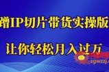 蹭这个IP切片带货实操版，让你轻松月入过万（教程+素材）