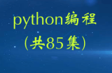 python编程(共85集)