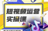 北极星-阿辉短视频运营实操班，0-1系统教学，​7-15天独立运营账号