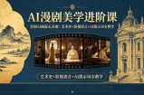 告别AI画面无灵魂！AI漫剧美学进阶课，艺术史+影视语言+AI提示词全教学