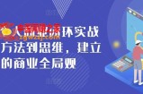 42天个人商业闭环实战营，从方法到思维，建立你的商业全局观