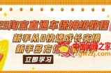 2023淘宝直通车保姆级教程：新手从0快速成长实操，新手多方位全能教学