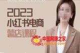 2023小红书电商课，新手小白从0~1玩转小红书薯店电商