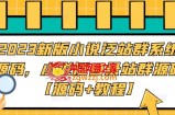 2023新版小说泛站群系统源码，小说泛目录站群源码【源码+教程】