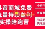 抖音商城搜索持续盈利陪跑成长营，抖音商城搜索从0-1、从1到10的全面解决方案