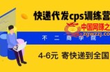 快递代发CPS，月入万元，不起眼却很赚钱的信息差项目