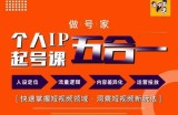 做号家里的本人IP养号方式，快点把握短视频行业，洞悉小视频新模式，68节详细