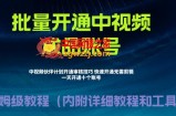 外面收费1980的暴力开通中视频计划教程，内附详细的快速通过中视频伙伴计划的办法