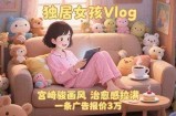 单个账号涨粉71W！用AI制作独居女孩Vlog，宫崎骏画风，治愈感拉满，一条广告报价3W