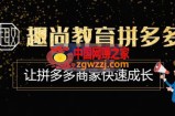 拼多多运营实操VIP特训营，让拼多多商家快速成长-价值3180元