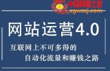 网站赚钱项目4.0：网站运营与盈利，实现流量与盈利自动化的赚钱之路（价值2970元）