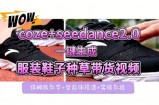 coze+即梦seedance2.0一键生成服装鞋子带货种草视频！全流程保姆级教学