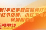0到1手把手教你如何打爆小红书店铺，小红书电商保姆级教程