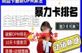 抖店oPM排名最新玩法+动销服务，抖音小店商品卡oPM算法最新破解玩法，暴力卡排名
