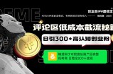 评论区低成本引流秘籍，精准钩子直击用户，单账号日增300+创业粉，日稳