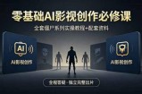 零基础AI影视创作必修课，全套僵尸系列实操教程加配套资料，全程答疑带你独立完整出片