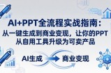 AI+PPT全流程实战指南-更新4月21：从一键生成到商业变现，让你的PPT从自用工具升级为可卖产品