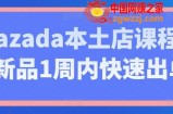 Lazada本土店课程，新品1周内快速出单