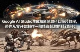 Google AI Studio生成精彩刺激科幻短片教程，带你从零开始制作一部精彩刺激的科幻短片【双语字幕】