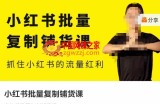 张宾·小红书批量复制铺货课，抓住小红书的流量红利 （更新2023年2月）