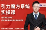 阿呆-引力魔方系统实操课，全体系实战教学，助你快速掌握推荐流量底层逻辑
